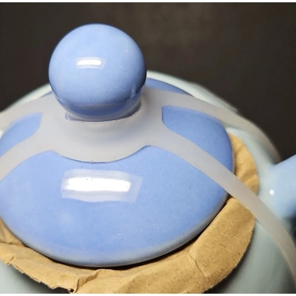 Bridgerton Teapot Tea For One Tea Pot Cup & Lid NWT Blue Set Limited Edition